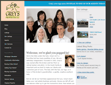 Tablet Screenshot of greysproperties.com